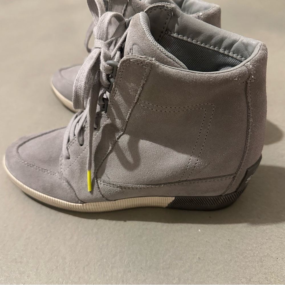 Sorel High-Top Wedge Sneakers - Picture 6 of 9